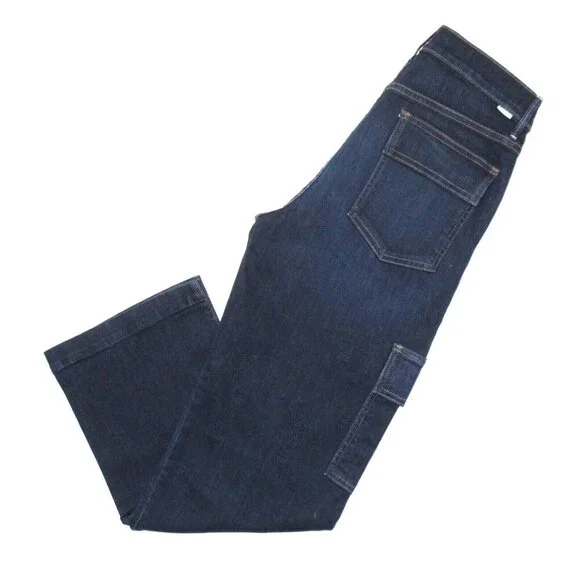 NWT Mother The Rambler Cargo Ankle in Off Limits Stretch Crop Jeans 28